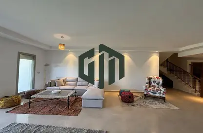 Duplex - 3 Bedrooms - 3 Bathrooms for rent in The Fourteen Golf Residences - Uptown Cairo - Mokattam - Cairo