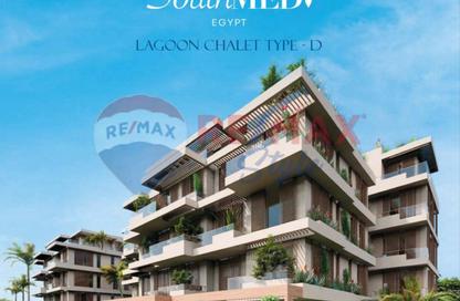 Chalet - 3 Bedrooms - 4 Bathrooms for sale in South Med - Qesm Ad Dabaah - North Coast
