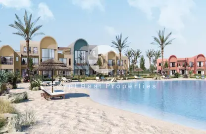 شاليه - غرفة نوم - 2 حمامات للبيع في سوان ليك - الجونة - الغردقة - محافظة البحر الاحمر