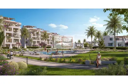 شاليه - 2 غرف نوم - 2 حمامات للبيع في هاسيندا ويست - راس الحكمة - الساحل الشمالي