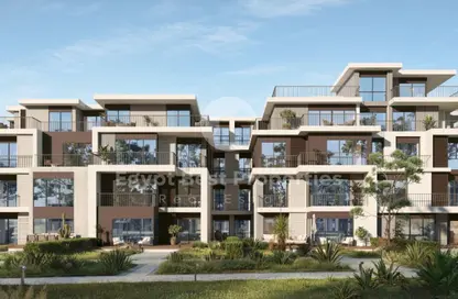 Apartment - 2 Bedrooms - 3 Bathrooms for sale in Hills of one - New Zayed City - Sheikh Zayed City - Giza