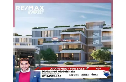 Apartment - 2 Bedrooms - 2 Bathrooms for sale in Vye Sodic - New Zayed City - Sheikh Zayed City - Giza