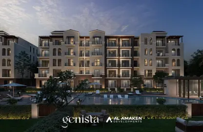 Apartment - 2 Bedrooms - 1 Bathroom for sale in Genista - New Zayed City - Sheikh Zayed City - Giza