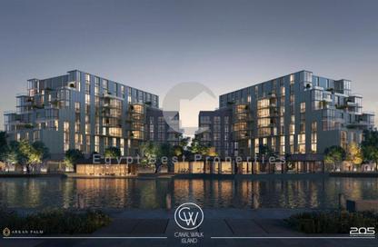 Hotel Apartment - 1 Bedroom - 2 Bathrooms for sale in Canal Walk - 205 - 26th of July Corridor - Sheikh Zayed City - Giza
