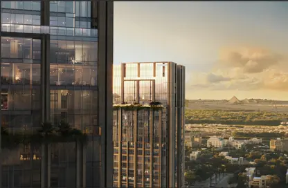 شقق فندقية - 3 غرف نوم - 2 حمامات للبيع في 205 اركان بالم - كمبوندات الشيخ زايد - الشيخ زايد - الجيزة