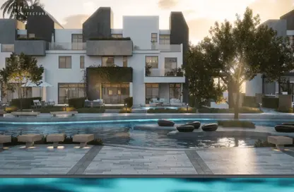 Apartment - 2 Bedrooms - 2 Bathrooms for sale in Rivers - New Zayed City - Sheikh Zayed City - Giza