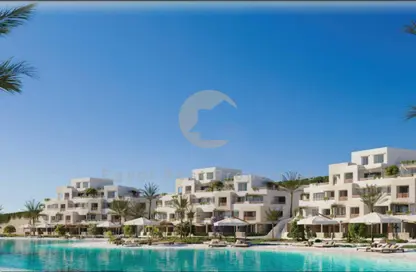(بنتهاوس  (روف - 4 غرف نوم - 3 حمامات للبيع في المصيف - راس الحكمة - الساحل الشمالي