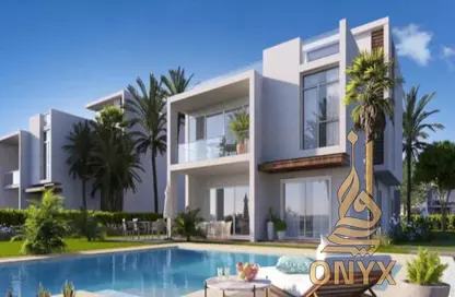 Twin House - 4 Bedrooms - 4 Bathrooms for sale in Mazarine - New Alamein City - Al Alamein - North Coast