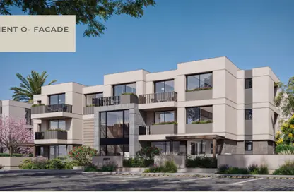 Apartment - 1 Bedroom - 2 Bathrooms for sale in Green 6 - 6 October Compounds - 6 October City - Giza