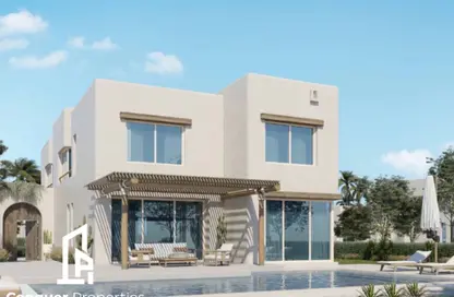 شاليه - 2 غرف نوم - 3 حمامات للبيع في هاسيندا ويست - راس الحكمة - الساحل الشمالي