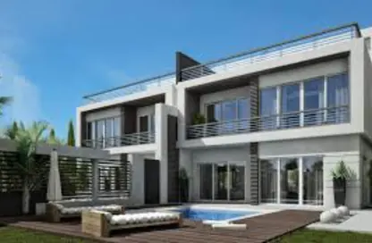 Twin House - 4 Bedrooms - 4 Bathrooms for sale in Al Karma 4 - Sheikh Zayed Compounds - Sheikh Zayed City - Giza