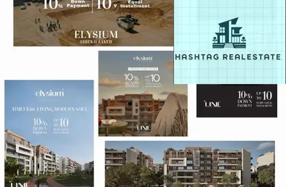 Apartment - 3 Bedrooms - 3 Bathrooms for sale in Green Revolution - Sheikh Zayed Compounds - Sheikh Zayed City - Giza