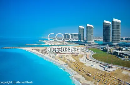 Apartment - 1 Bedroom - 1 Bathroom for sale in North Edge Towers - New Alamein City - Al Alamein - North Coast