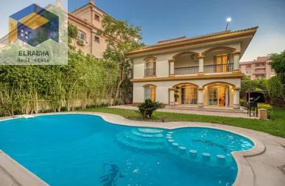 فيلا - 4 غرف نوم - 3 حمامات للبيع في شارع عثمان بن عفان - الرحاب المرحلة السادسة - الرحاب - مدينة القاهرة الجديدة - القاهرة