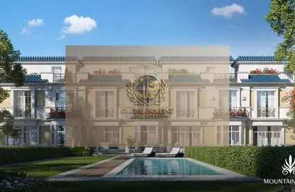 Townhouse - 3 Bedrooms - 3 Bathrooms for sale in Mountain View 4 - 6 October Compounds - 6 October City - Giza