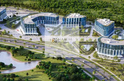 Office Space - Studio - 2 Bathrooms for sale in Smart Village - Cairo Alexandria Desert Road - 6 October City - Giza