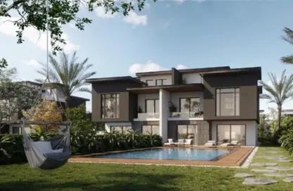 Twin House - 5 Bedrooms - 5 Bathrooms for sale in Creek Town - The 1st Settlement - New Cairo City - Cairo