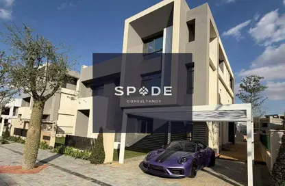 Twin House - 6 Bedrooms - 6 Bathrooms for sale in Saada Compound - New Cairo City - Cairo