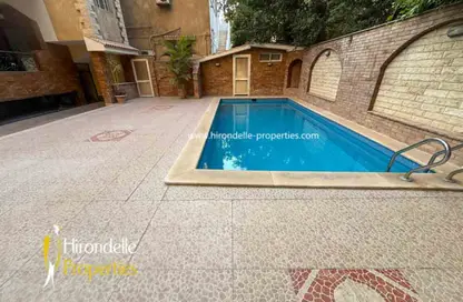 Villa - 6 Bedrooms - 4 Bathrooms for rent in Street 13 - Maadi - Hay El Maadi - Cairo