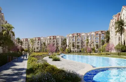 Apartment - 1 Bedroom - 1 Bathroom for sale in Jiwar - The 6th Settlement - New Cairo City - Cairo