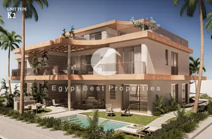 Duplex - 3 Bedrooms - 3 Bathrooms for sale in Direction White - Ras Al Hekma - North Coast