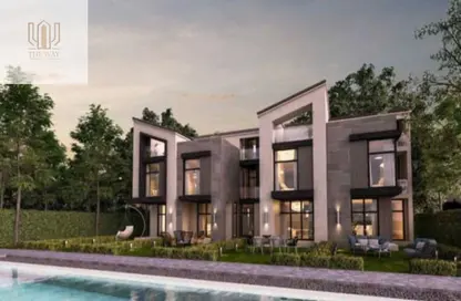 تاون هاوس - 3 غرف نوم - 3 حمامات للبيع في سوان ليك غرب - كمبوندات 6 أكتوبر - مدينة 6 أكتوبر - الجيزة