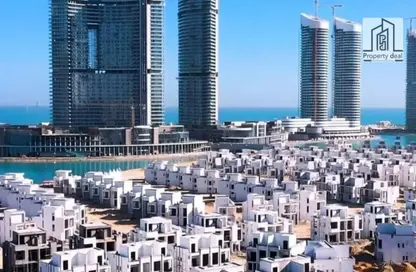 كبينه - غرفة نوم - 1 حمام للبيع في نورث ايدج تاورز - مدينة العلمين الجديدة - العلمين - الساحل الشمالي