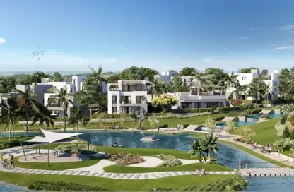 Townhouse - 3 Bedrooms - 5 Bathrooms for sale in O West - 6 October Compounds - 6 October City - Giza