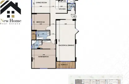 شقة - 3 غرف نوم - 3 حمامات للبيع في بيت الوطن - التجمع الخامس - مدينة القاهرة الجديدة - القاهرة