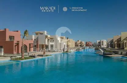 منزل مزدوج - 3 غرف نوم - 4 حمامات للبيع في مكادي اوراسكوم - مكادي - الغردقة - محافظة البحر الاحمر
