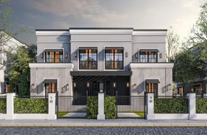 Twin House - 4 Bedrooms - 4 Bathrooms for sale in Rewaya - Sheikh Zayed City - Giza