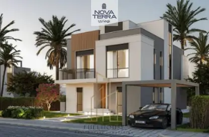 Villa - 4 Bedrooms - 4 Bathrooms for sale in Lake West - Sheikh Zayed Compounds - Sheikh Zayed City - Giza