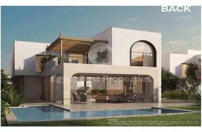 شاليه - 2 غرف نوم - 2 حمامات للبيع في هاسيندا ويست - راس الحكمة - الساحل الشمالي