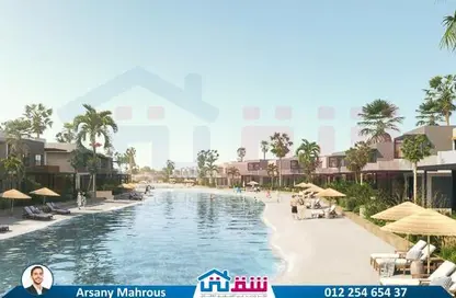 شاليه - 2 غرف نوم - 2 حمامات للبيع في راس الحكمة - الساحل الشمالي
