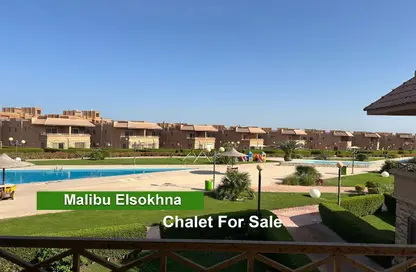 شاليه - غرفة نوم - 1 حمام للبيع في ماليبو - العين السخنة - السويس