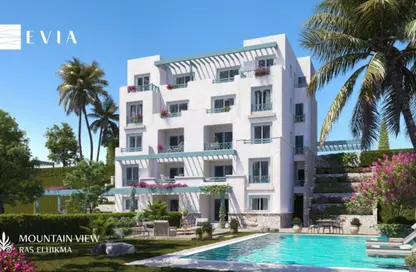 Chalet - 2 Bedrooms - 2 Bathrooms for sale in Mountain View - Ras Al Hekma - North Coast