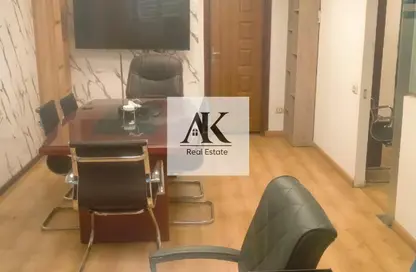 Office Space - Studio - 2 Bathrooms for rent in New Cairo Centre - North Teseen St. - The 5th Settlement - New Cairo City - Cairo