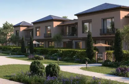 Townhouse - 5 Bedrooms - 4 Bathrooms for sale in Village West - Sheikh Zayed Compounds - Sheikh Zayed City - Giza
