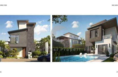Apartment - 3 Bedrooms - 3 Bathrooms for sale in Creek Town - The 1st Settlement - New Cairo City - Cairo